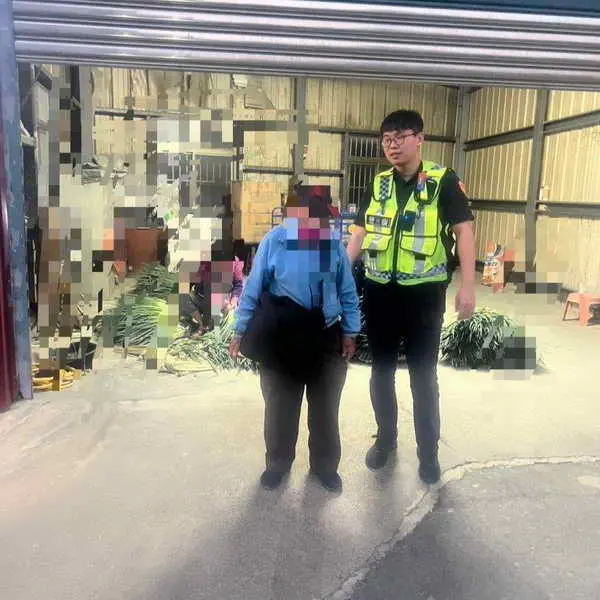 長者迷路不孤單 斗六警暖心守護回家的路
