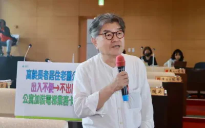 李中議員希望公寓增設電梯放寬法令並提高補助比例