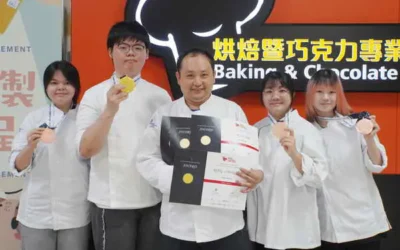 大葉大學餐旅系、烘焙學程 首爾廚藝挑戰賽奪金