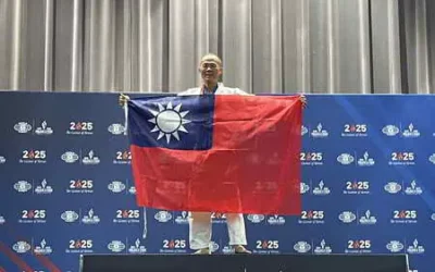 彰化之光!警察之光!狂賀!彰化縣警局林世明 勇奪世界警察消防運動會柔道首金!