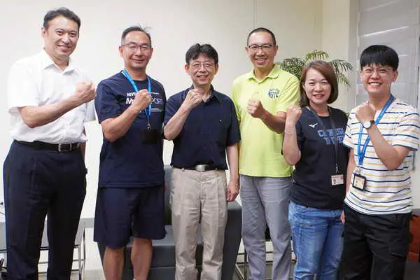 大葉大學方文昌校長赴國訓中心慰勉黃宏裕教練