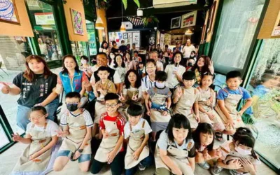 童畫傳愛 雲柚館聯手兒美教室義賣助弱勢兒少