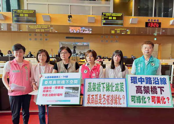 高架橋下綠化施政失衡