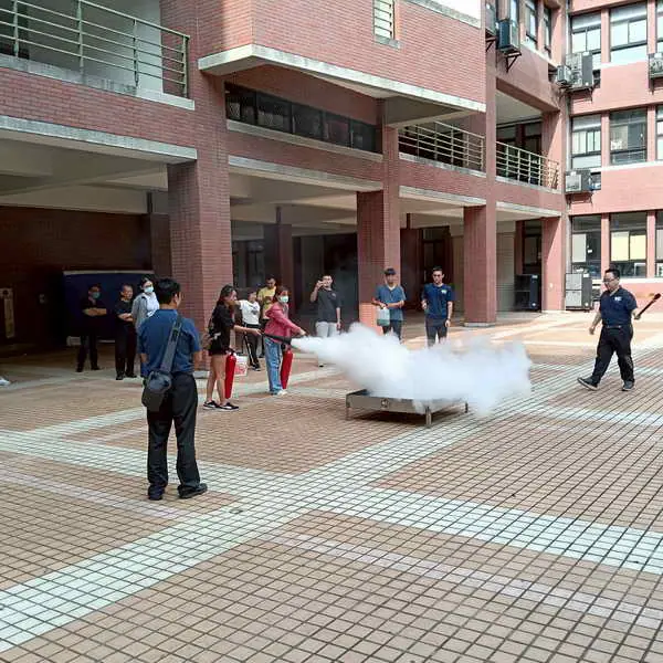 大葉大學舉辦防火管理人初訓課程