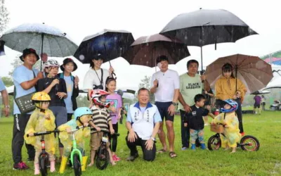 「名間小鎮漫旅尋騎」大雨澆不息大小騎士如火熱情