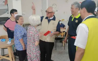 輔導會副主任委員陳進廣視導中彰榮家「輔導會成立71週年暨第47屆榮民節」活動籌備情形