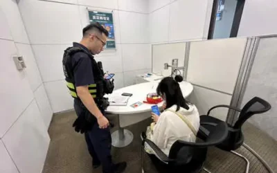 斗六警、銀同心阻詐 女子辛苦錢成功保住