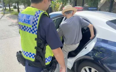 迷途不孤單!斗六暖警助老翁找到回家的路