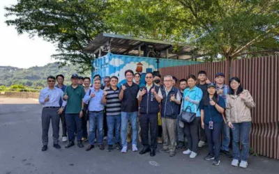 水利署團隊參訪台中小水力發電工程!深入交流綠能應用經驗