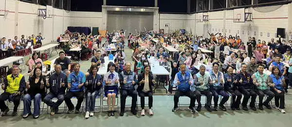 彰化縣防災教育日系列活動登場 300位民眾體驗災民夜宿1