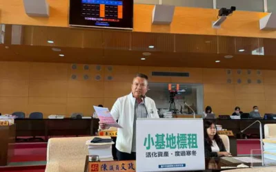房市冷、台中土地標售更冷 議員陳文政呼籲小基地標租活化資產