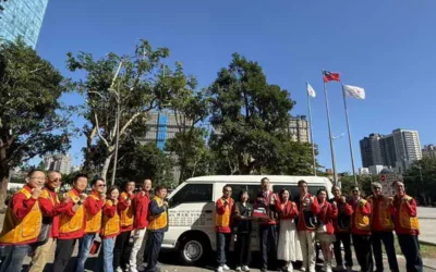 捐贈復康巴士、消防警備車 國際獅子會300C-1區溫暖台中