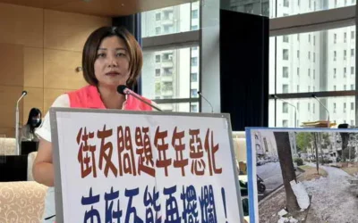 街友問題失控！陳雅惠怒轟市府消極管理、預算不透明