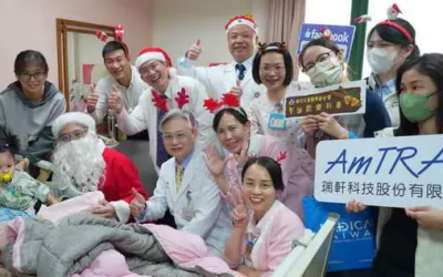 瑞信基金會聖誕列車送愛到中榮