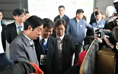 賴總統蒞臨彰化關心紡織產業縣府籲中央加強支持傳統產業轉型