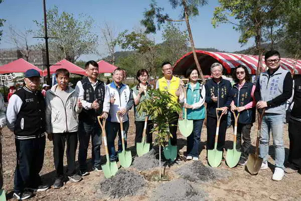 植樹節活動於埔里福興溫泉區熱鬧登場