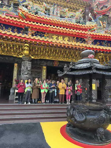 淨土寺慈源法師舉行竹山鎮桶頭攔河堰至阿里山行腳祈福法會功德圓滿