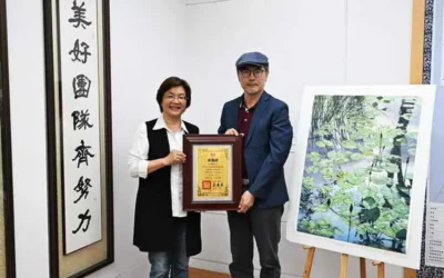 臺灣藝術界再傳捷報!彰化鹿港出身的國際藝術家粘信敏,於2026年