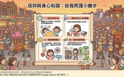 瘋媽祖遶境熱潮湧現也要「顧心」!粉紅超跑大軍壓境 當心「情緒超載」誘發身心失衡