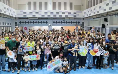 雲林寶寶趣味賽熱鬧登場! 張麗善縣長到場應援 與百名萌寶共度歡樂周末