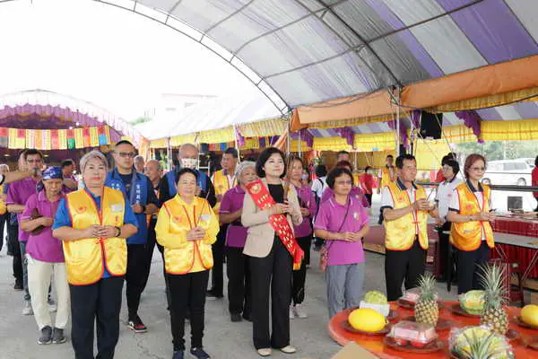 張麗善縣長出席雲林祈安錫福法會祈願風調雨順