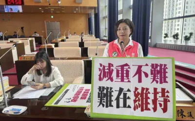 市議員陳雅惠關心市民減重與健康體位政策