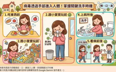 酒精非萬能!草屯療養院籲:濕洗手才是最強防護 響應5月5日世界手部衛生日,正確洗手守護心愛家人