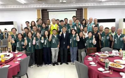 民主進步黨雲林縣黨部第二十一屆就職典禮盛大舉行　中央地方齊聚展現團結迎戰九合一決心