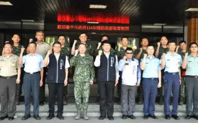 感謝國軍捍衛家園 中市府端節敬軍贈加菜金