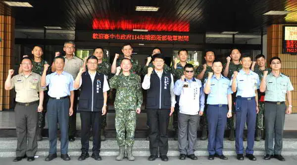感謝國軍捍衛家園 中市府端節敬軍贈加菜金