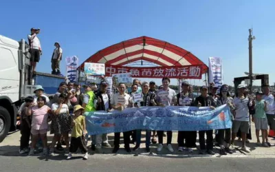 復育海洋新希望 中市農業局舉辦魚苗放流活動 永續台中藍海岸