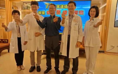 食道癌存活率 中榮膺全國醫學中心第一