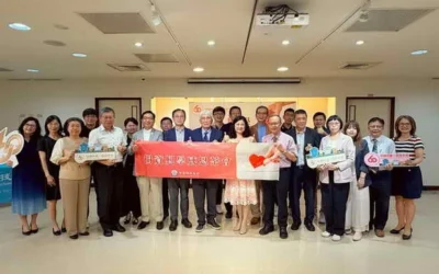 企業捐資助弱勢學子 中臺辦感恩茶會
