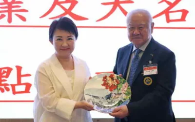 盧市長出席三三會例會 交流國際經貿局勢拚經濟心法