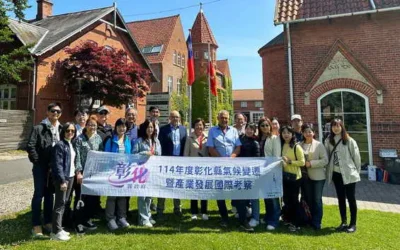 縣府參訪丹麥達爾姆農業學院 借鏡智慧畜牧綠色農業經驗