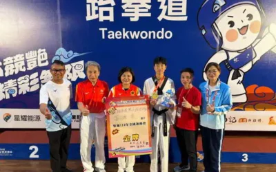 跆拳道黃卓乘逆轉勝 全運會雲林首金入帳