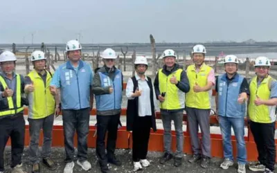 視察福寶海堤海岸改善工程 共創永續海岸新地標