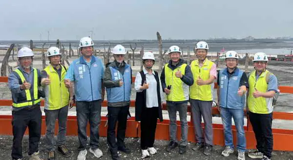 視察福寶海堤海岸改善工程 共創永續海岸新地標