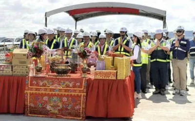 彰化縣與臺中市攜手合作 共同見證大肚和美跨河橋梁合龍儀式