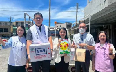 張嘉郡攜手福慧關懷協會 募集兩千公斤物資送愛到水林