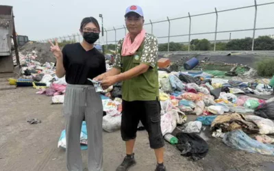 和美鎮清潔隊神救援 協助民眾找回誤丟的現金7000元