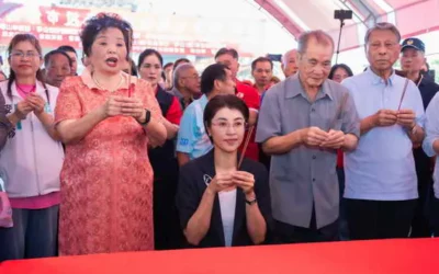 三神贊境 南投人喜迎媽祖
