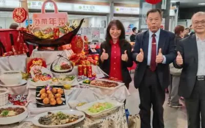 愛心飄香 南投推廣年菜