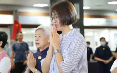 慈濟南投縣府浴佛  南投縣長許淑華感念佛恩‧父母恩‧眾生恩
