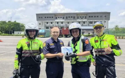 迎戰地方公職大選 南投警局特訓重機部隊