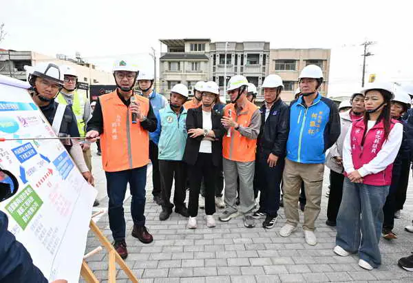 視察和美鎮污水下水道系統第一期水資中心新建工程 即將完工1