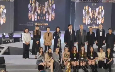 建國科大美容系沉浸式成果展亮相　台日文化交織打造「無盡視界」故事美學