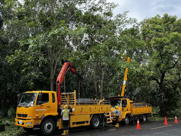 楊柳颱風逼進 台電雲林區處全力戒備應戰1