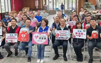 邱愛珊議員力促公私協力 后豐鐵馬道添AED救護軍6處