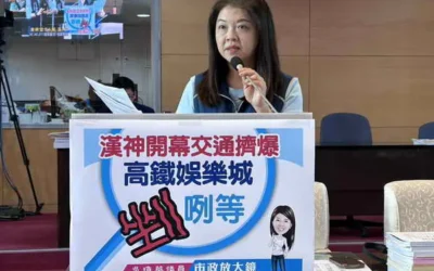 高鐵特區交通壓力升溫 吳瓊華促中央地方加速站區交通改善